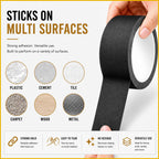 D-NYX Gaffer Tape 2 Inch x 1 Pack Brown Gaff Tape, No Residue Multipurpose Heavy Duty Gaffers Tape, Matte Finish Non-Reflective Waterproof Real Professional Grade Brown Gaffer Tape