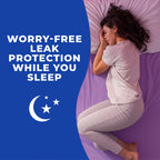 Stayfree Ultra Thin Overnight Pads with Wings, For Women, Reliable Protection and Absorbency of Feminine Moisture, Leaks and Periods, 40 count - Pack of 3