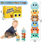 Stacking Toys Set Sensory Animal Stacking Blocks for 18+ Months Toddler Toy
