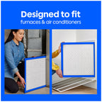 Filtrete 14x30x1 Air Filter, MERV 13 MPR 1900, Allergens, Bacteria, Viruses & Air Pollutants, 3-Month AC/Furnace Filters, Cleaner Air Reliable Airflow, 6 HVAC Filters(Act Size 13.81x29.81x0.78 in)