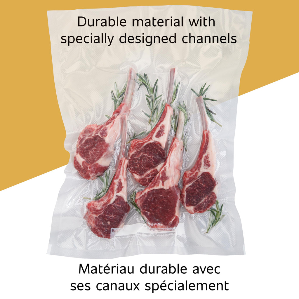 FoodSaver 8" and 11" Vacuum Seal Rolls Multipack | Make Custom-Sized BPA-Free Vacuum Sealer Bags