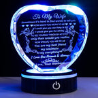 YWHL Gifts for Wife I Love You Gift Idea for Wedding Anniversary & Birthday