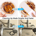 Magic Sponge Eraser, 100 Pack Melamine Foam Bulk Sponge Sheets - Bathroom, Oven, Shower, Glass, Dishes, Stove Top, Kitchen Sinks, Bathtub, Wall Tile, Baseboard Cleaner - White, Not Easily Rip