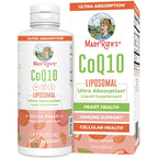 MaryRuth Organics Liquid Vitamin | Coenzyme Q10 Heart Health for Mitochondrial Support and Immune System | Vegan Non-GMO | 7.6 Fl Oz | 45 Servings