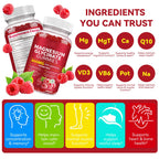 120 Count Magnesium Glycinate Gummies 600mg for Adults, Supports Relaxation, Magnesium Glycinate Chewable, Non-GMO, Sugar Free