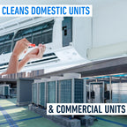 Essential Values Coil Cleaner for AC Unit (Gallon) | AC Coil Cleaner That is Non Foam Formula for Condenser Coils - Heavy Duty Professional Grade & For Commercial & Residential Air Conditioner