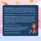 LOVEBUG Kids Probiotic Powder with Prebiotic Fiber - Toddler Immunity Support & Constipation Relief - USDA Organic Probiotics for Childrens Gut & Digestive Health (Ages 1-4) - 60 Pack (Unflavoured)