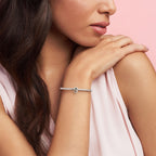 PANDORA Letter S Alphabet Charm - Compatible Moments - Gift for Her - Made with Sterling Silver - with Gift Box