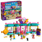 LEGO Friends Heartlake City Candy Store Building Toy - Pretend Play Set for Kids, Girls and Boys, Ages 6+ - Gift for Birthdays - with 2 Minidolls, a Micro-Doll, and a Cat Figure - 42649