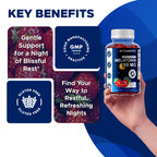 Vitamatic Sugar Free Melatonin 60 mg - 60 Vegetarian Gummies - Non-Habit Forming Supplement