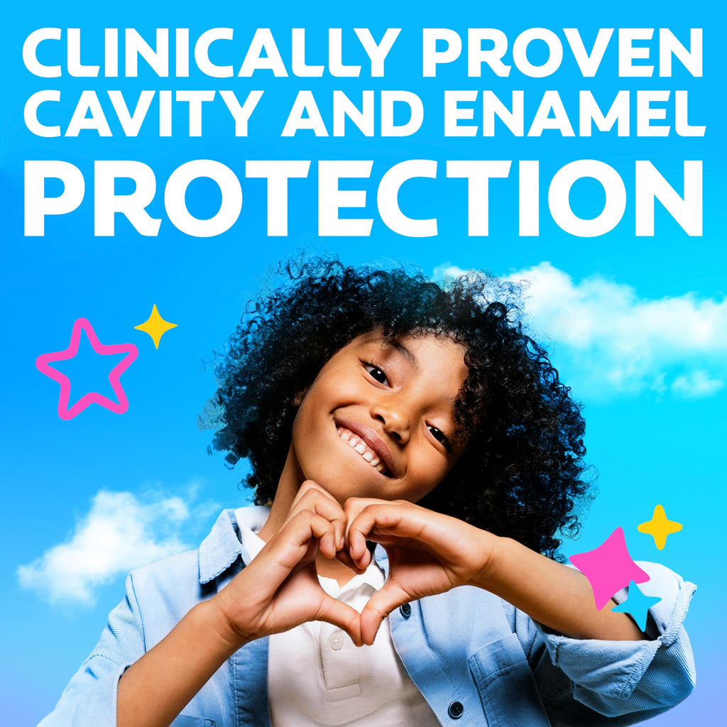 Colgate Kids Toothpaste Pump with Fluoride for Cavity Protection, Ages 6+, ADA Accepted, Bubble Fruit, 4.4 Ounce, 6 Pack