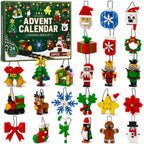 Celltestria Advent Calendar 2026 Christmas Building Ornament Toys for Kids
