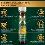 XParadigm Puritas Corpus GLP-1 Booster Supplement with Pre & Probiotics - Appetite Control, Gut Health & Metabolic Support - Energy & Mood Support - GLP1 Support Supplement Liquid