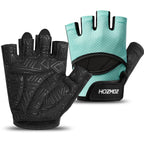 HOZMOZ Ventilated Weight Lifting Gloves, Thick Padded Workout Gym Gloves with Full Palm Protection & Grip & Shock Absorption for Women & Men's Fitness Exercise Training