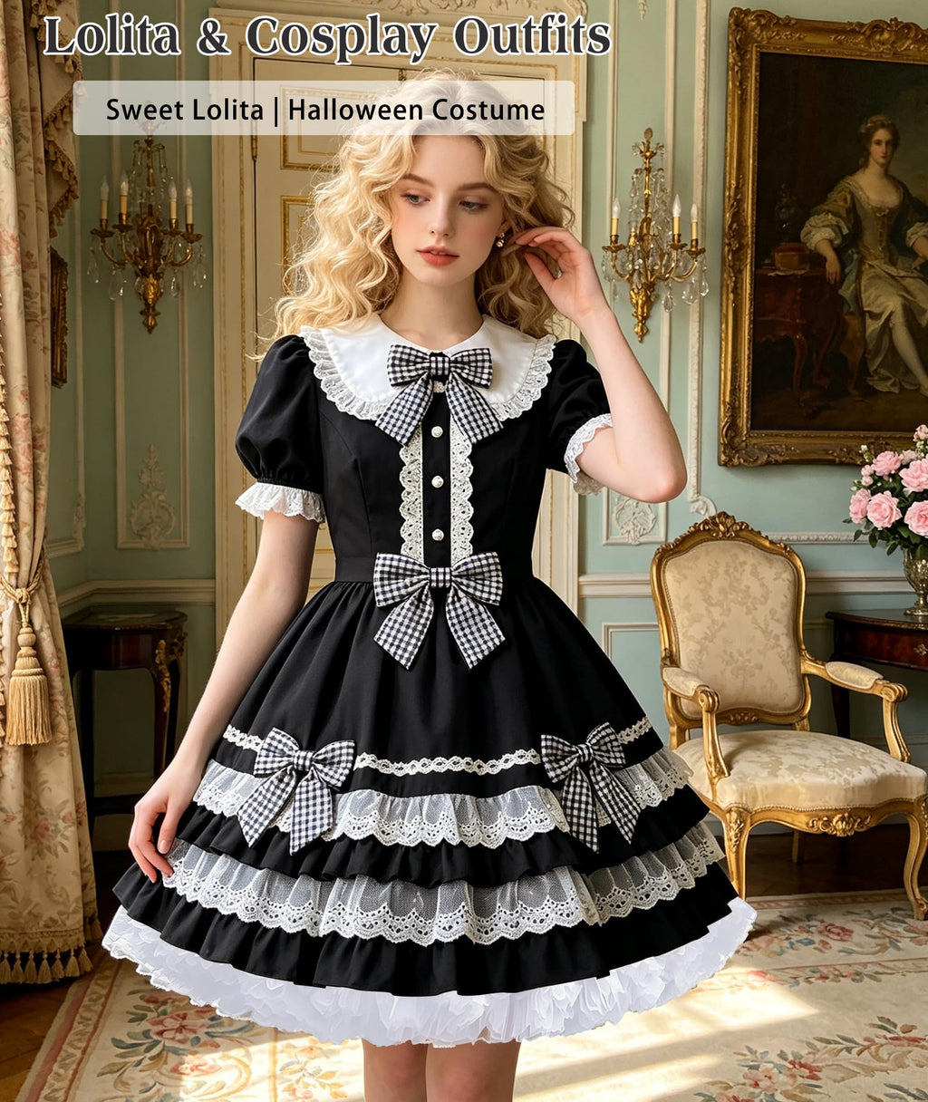 Petticoat Skirt for Women Under Dress 3-Layered Tulle Elastic Waist Tutu