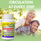 Arymar Diosmin Plus 900, Circulatory System Support (60 Capsules/Pack of 1) (120 Capsules)