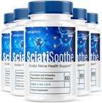 LIVORKA (5 Pack Sciatisoothe - Sciatisoothe Vitamins, Sciatisooth, Sciati Soothe Supplement, Sciati Soothe Capsules, Sciatic Sooth, 300 Capsules for 5 Months