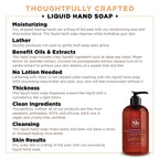 Soapbox Liquid Hand Soap, Lavender & Marshmallow Root - Gentle, Moisturizing Hand Cleanser, Vegan & Cruelty Free Hand Wash for Kitchen and Bathroom, 12oz Pump Bottles (Pack of 3)