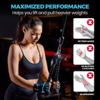 MhIL Workout Gloves for Women ��� Breathable Gym Gloves for Women with Palm Protection and Enhanced Grip ��� Padded Weight Lifting Glove for Womens with Wrist Wraps Support Weightlifting Exercise Cycling