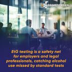 Prime Screen [25 Pack] EtG Alcohol Urine Test - at Home Rapid Testing Dip Card Kit - 80 Hour Low Cut-Off 300 ng/mL - WETG-114