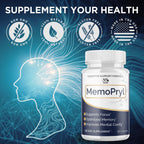 (2 Pack) Memopryl Brain Capsules, Official Memopryl Pills with All Natural Ingredients, Advanced Formula Memo Pryl Health and Wellness Support Pills with Maximum Strength Multivitamins (120 Capsules)