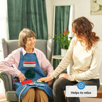 ODOXIA Fidget Apron for Elderly | Fidget Blanket for Dementia | Dementia Products for Elderly | Gift and Activities for Seniors with Alzheimer’s | Sensory Toys