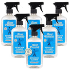 Aunt Fannie's All Purpose Bathroom Cleaner Vinegar Spray for Shower, Tub, Toilet, Tile, Sink and Fixtures, 16.9 Ounces (Pack of 6)