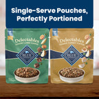 Blue Buffalo Delectables Variety Pack Dog Food Topper, 3 oz, 12 ct
