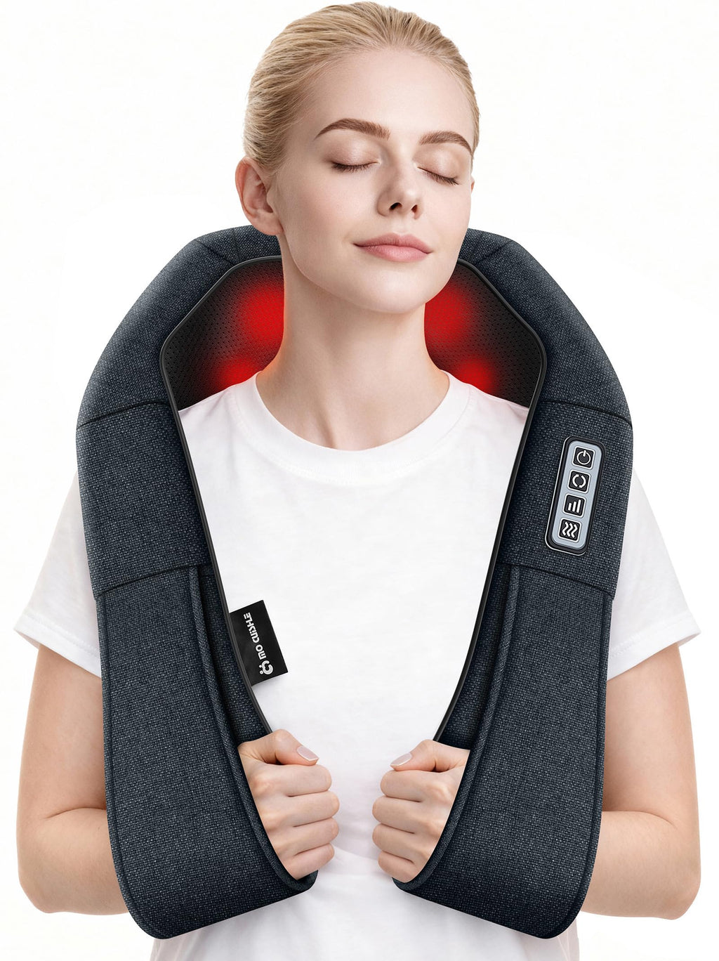 Mo Cuishle Shiatsu Neck & Back Massager with Heat – Gifts for Husband Wife