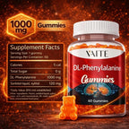 DLPA: DL-Phenylalanine 1000mg – Advanced Form of Phenylalanine for Amino Acid Support – 60 Gummies – Non-GMO, Gluten-Free, Easy-to-Take Formula for Daily Use and Consistent Wellness Support