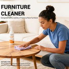 kanfort Carpet & Upholstery Cleaner 5-Piece Set, Fast Action Stain Remover for Furniture, Fabric, Sofa, Car Seats & Clothes - Includes Brush and Towel - Safe for Kids and Pets, Includes Brush & Towel