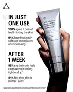 Allies of Skin Hydrating Silk Amino Face Cleanser | Gentle Daily Face Wash with Vitamin C, Astaxanthin & Moringa Oil | Moisturizing and Silky Soft for Dry and Sensitive Skin, 3.4 fl oz