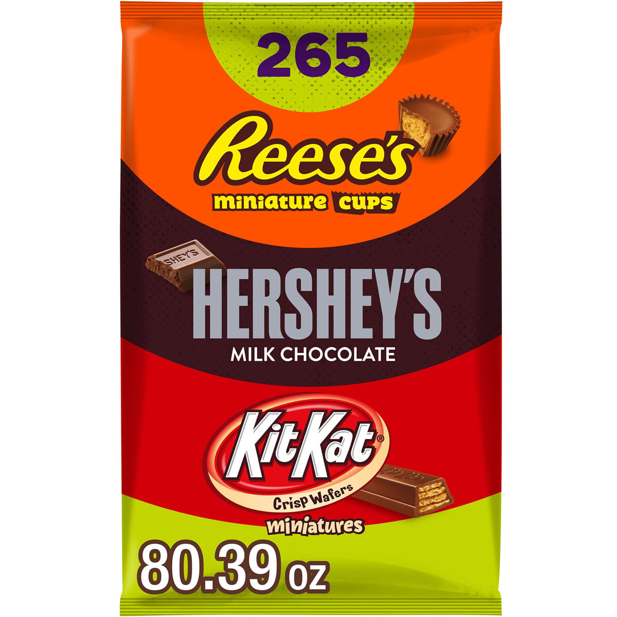 Hershey's Assorted Chocolate Halloween Candy Bulk Variety Pack, 80 oz