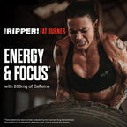 JNX SPORTS The Ripper! Fat Burner Pre Workout for Men & Women – Thermogenic Fat Burning Powder & Appetite Suppressant, Boost Energy & Endurance – Watermelon Candy, 30 Servings