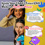 Saffron Gummies Kids, Rosemary, Passion Flower Extract, Chamomile Extract