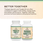 Fadogia Agrestis 600mg Per Serving (180 Capsules) Powerful Extract to Support Athletic Performance (Third Party Tested, Non-GMO, Vegan, Gluten Free) by Double Wood