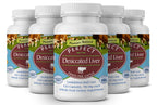 Perfect Supplements – Perfect Desiccated Liver – 120 Capsules – Undefatted Beef Liver – Natural Source of Protein, Iron, Vitamins A & B – 5 Pack