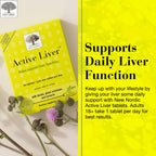 NEW NORDIC Active Liver 90-Day Supply, Daily Liver Supplement, Milk Thistle, Artichoke & Turmeric, 90 Tablets