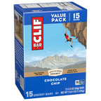 CLIF BAR Protein Energy Bars, Chocolate Chip, 15ct