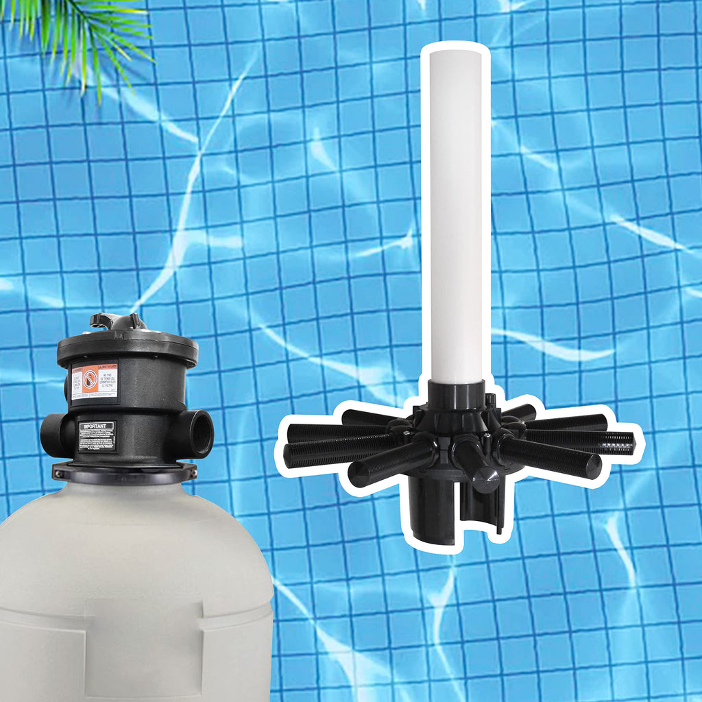 TIROAR SX164DA Lateral Assembly with Center Pipe Compatible with Hayward Pro Series Sand Filter Models S164T, S166T