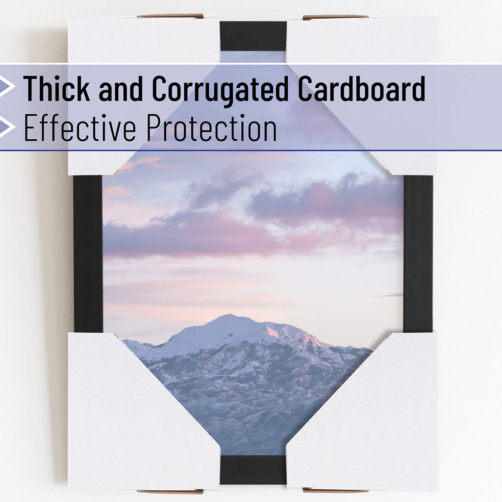 Mr. Pen- Adjustable Cardboard Corner Protectors, Fits 1", 1.5", 2.1" Frames, 100 Pack, Bulk Edge Protectors for Shipping, Paintings, Picture Frame, Packing Item Edge Protection