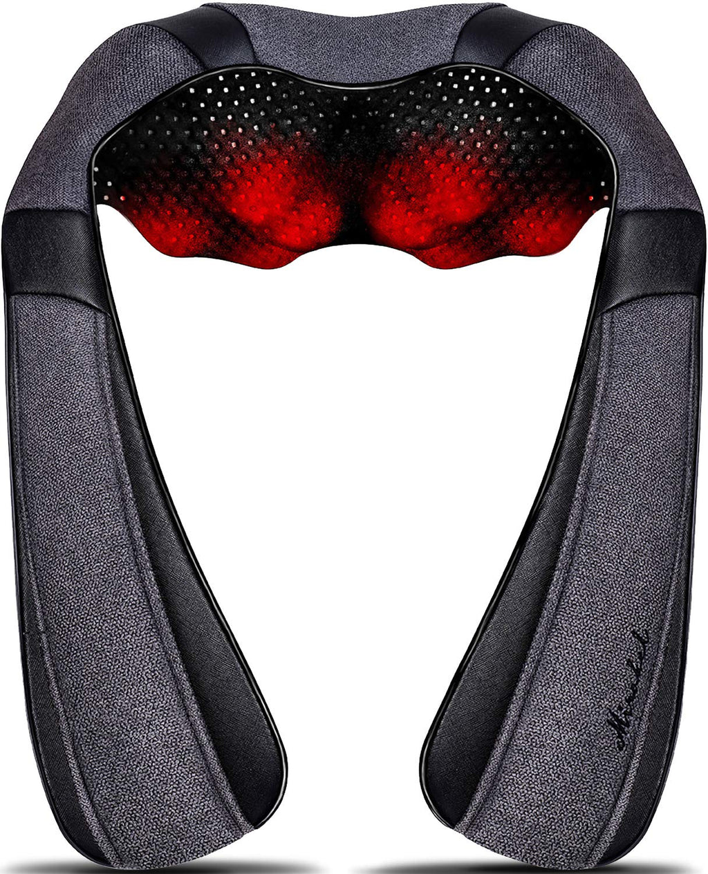 Mirakel Fathers Day Dad Gifts for Husband Men, Neck Massager for Pain Relief Deep Tissue, Electric Shiatsu Shoulder & Back Massager with Heat, Mothers Day Gifts for Mom Wife Women Her (NOT Cordless)