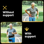 CopperJoint Hip Brace for Women & Men, Adjustable Hip and Thigh Compression Wrap, Left or Right Wear, Groin, Hamstring and Upper Thigh Support, One Size
