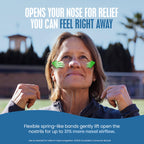 Breathe Right Extra Strength, Nasal Strips, Menthol Scent, Drug Free Nasal Congestion Relief for Better Breathing, Help Relieve Snoring, 26ct