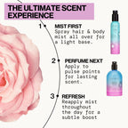 Pacifica Hair Perfume & Body Fragrance Spray Mist - Dream Moon with Bergamot, Pear, Pink Rose, Coconut, Vanilla, Sandalwood & Patchouli ��� Alcohol-Free, Vegan & Cruelty-Free, 5 oz (1 Count)