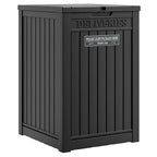 GULAIMOAO Package Delivery Box for Outside, Waterproof Outdoor Storage, Black