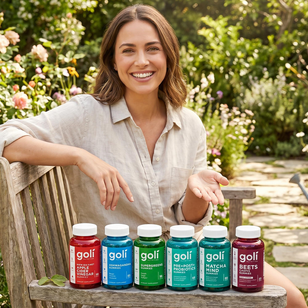 Goli Ultimate Wellness Gummies Variety Pack, 6 Bottle Bundle with Supergreens, Matcha Mind, Ashwagandha, Beets, ACV & Pre+Pro+Postbiotics, Vegan, Non-GMO & Gluten Free