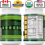 SOLO Organic Pea Protein Isolate, Low in Sodium, Canada Grown Peas, 100% Vegan, Non-GMO, Unflavored Plant Based Protein Powder with BCAA, Keto & Paleo Friendly, Easy to Digest, No Additives (2.7 lbs)