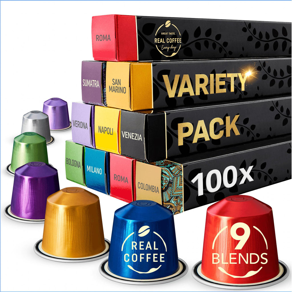 Espresso Coffee Pods, Variety Pack 100 For Nespresso Original Line Machines