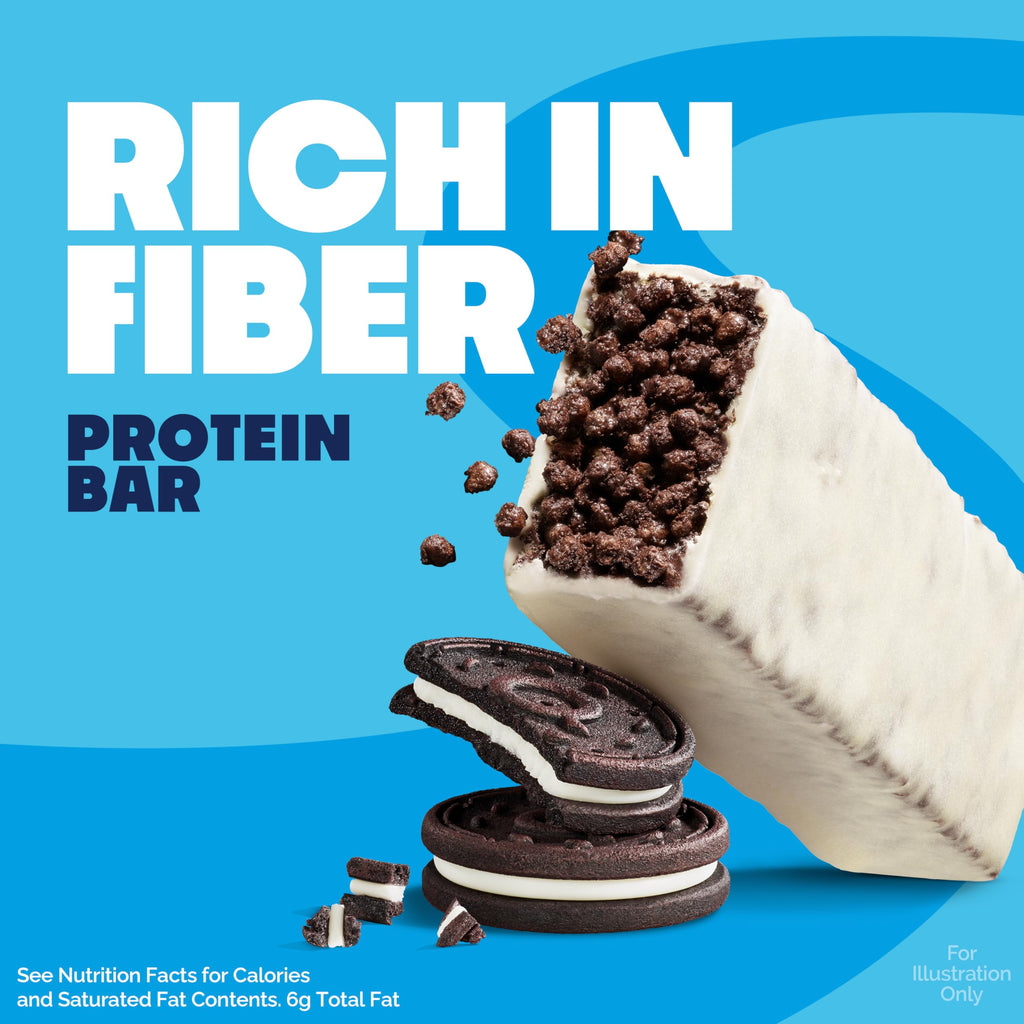 Quest Nutrition Crispy Cookies & Cream Hero Protein Bar, 18g Protein, 1g Sugar, 3g Net Carb, Gluten Free, Protein Snack, Keto Friendly, 12 Count